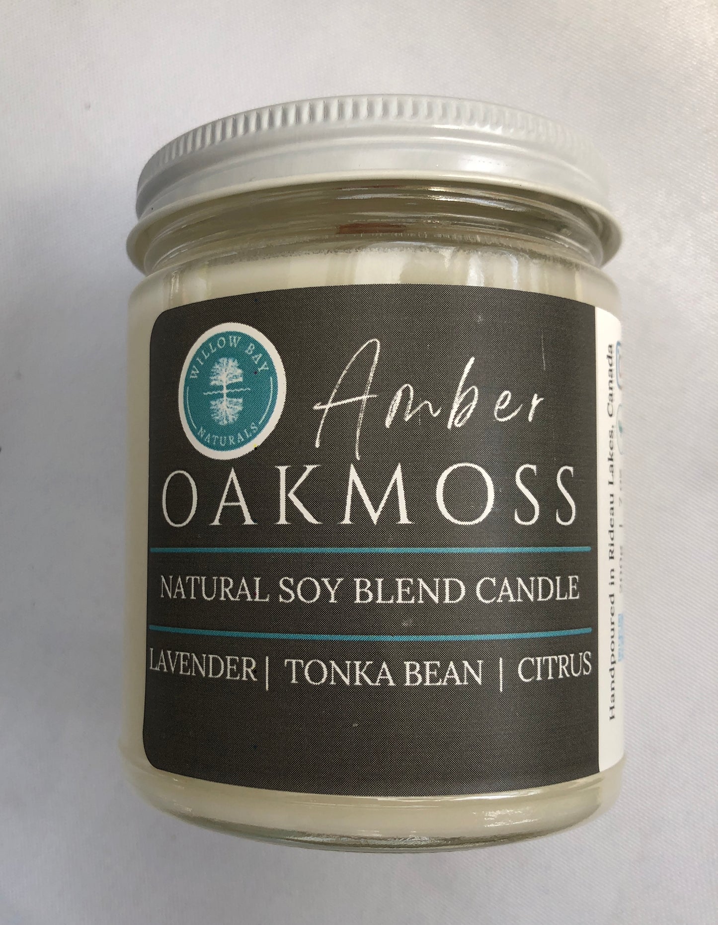 Oakmoss Amber Candle