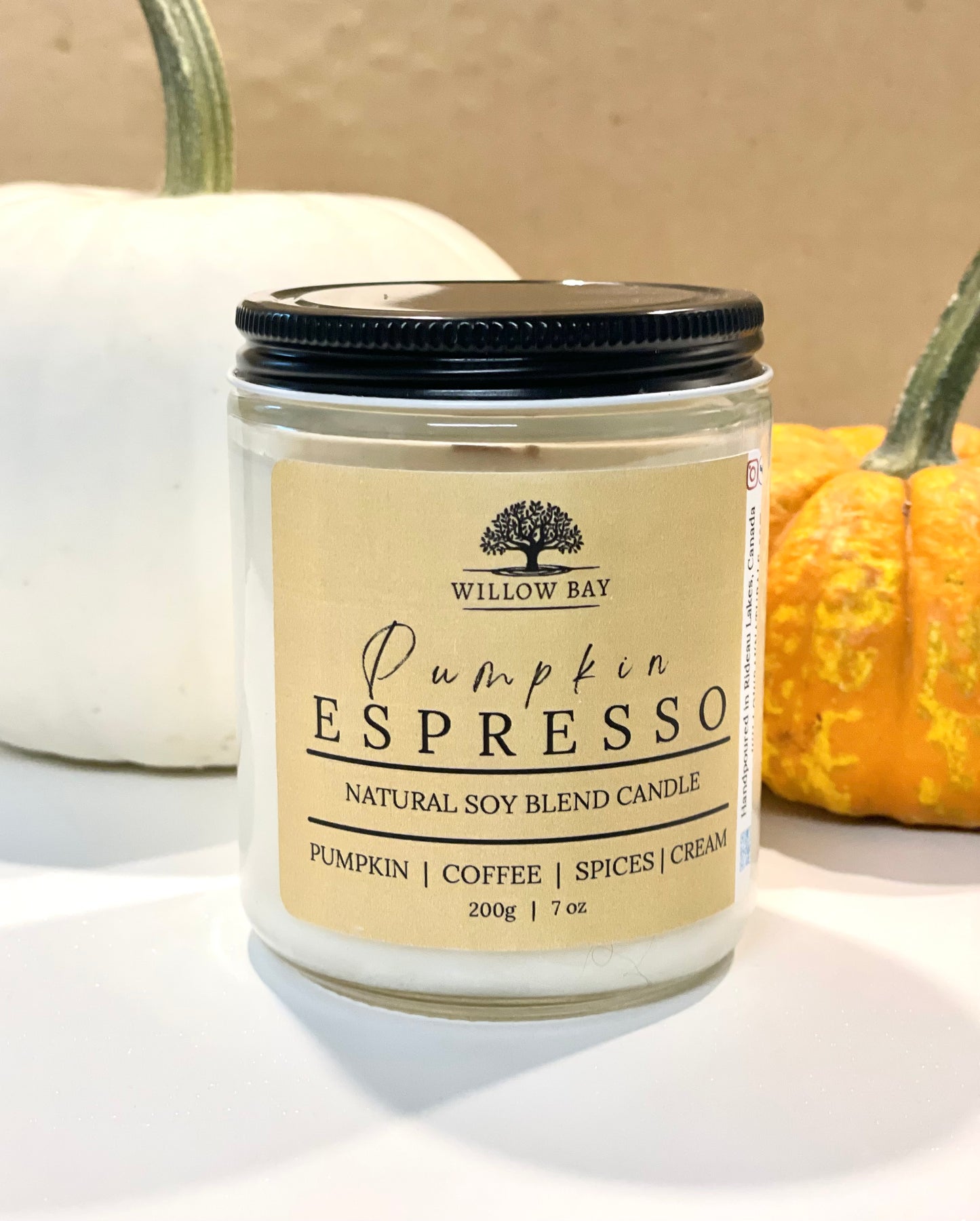 Pumpkin Espresso 7oz candle