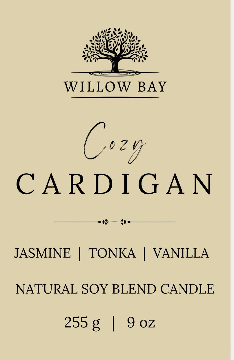 Cozy Cardigan 9 oz Candle