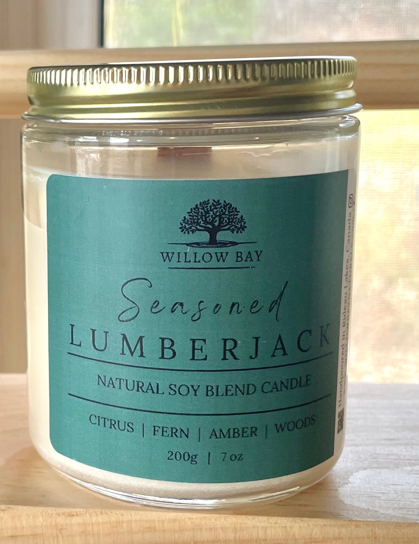 Seasoned Lumberjack 7 oz candle