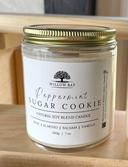 Peppermint Sugar Cookie 7 oz candle