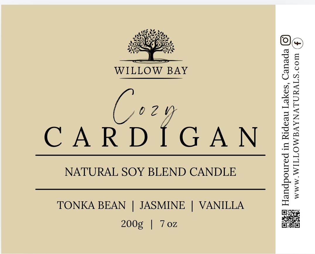 Cozy Cardigan - 7 oz Candle