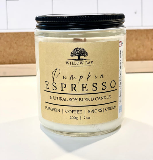 Pumpkin Espresso 7oz candle