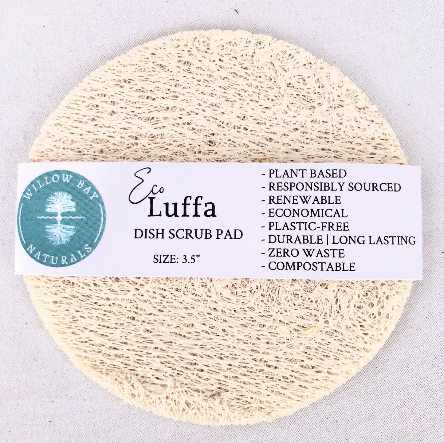 Luffa - Dish Scrub Pad - Eco