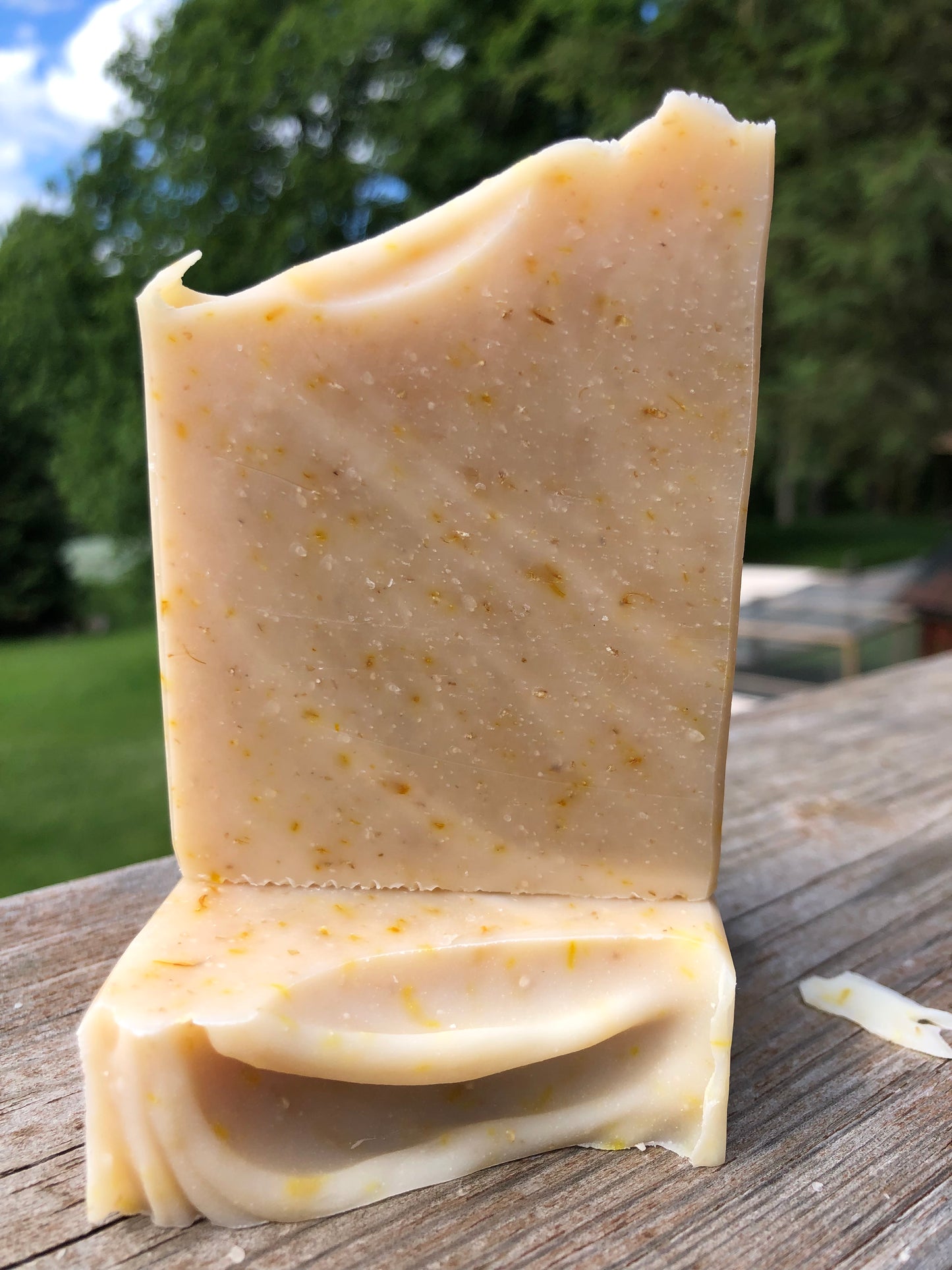 Buttermilk, Calendula + Oats Soap