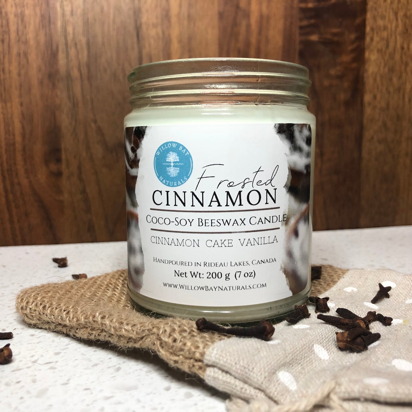 Frosted Cinnamon Candle